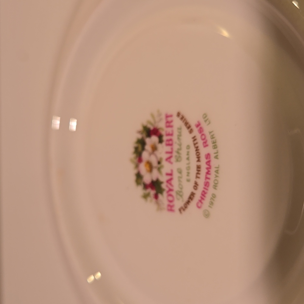 Royal Albert December Cup & Saucer - Picture 11 of 16